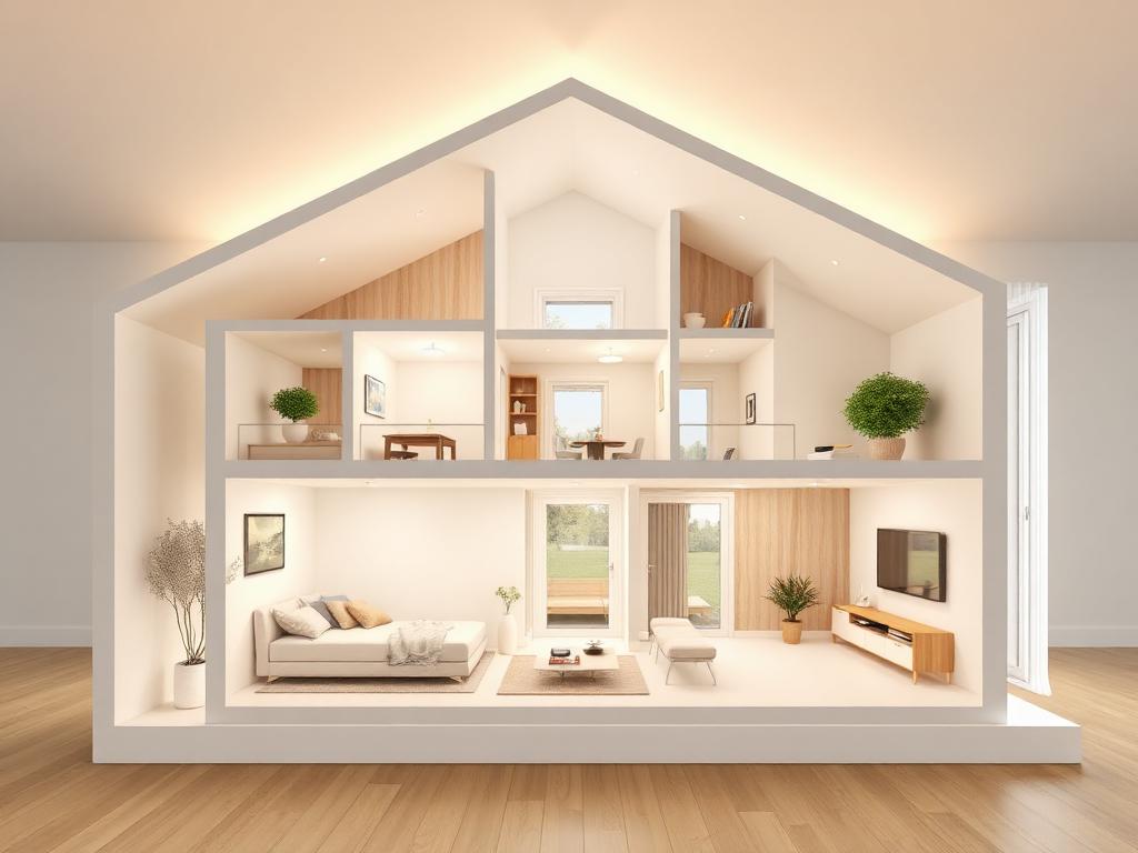 Vue 3D habitation